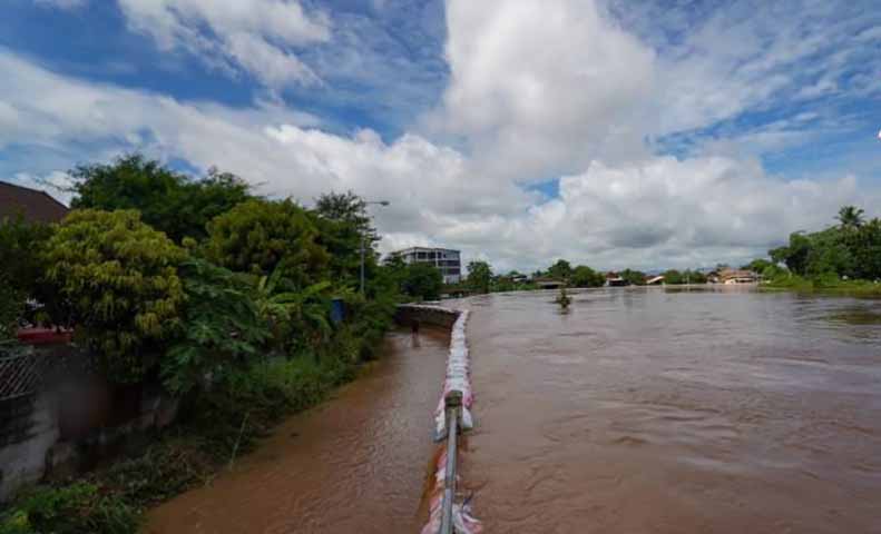 ထိုင်းရေကြီးမှု လယ်ယာစိုက်ခင်း ဧကပေါင်း ၃ သိန်းကျော် ပျက်စီးဆုံးရှုံး 