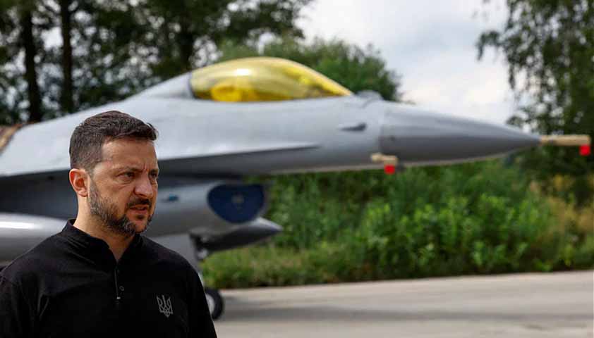 F-16 တိုက်လေယာဉ် ပျက်ကျပြီးနောက် ယူကရိန်းလေတပ်အကြီးအကဲကို ရာထူးဖြုတ်