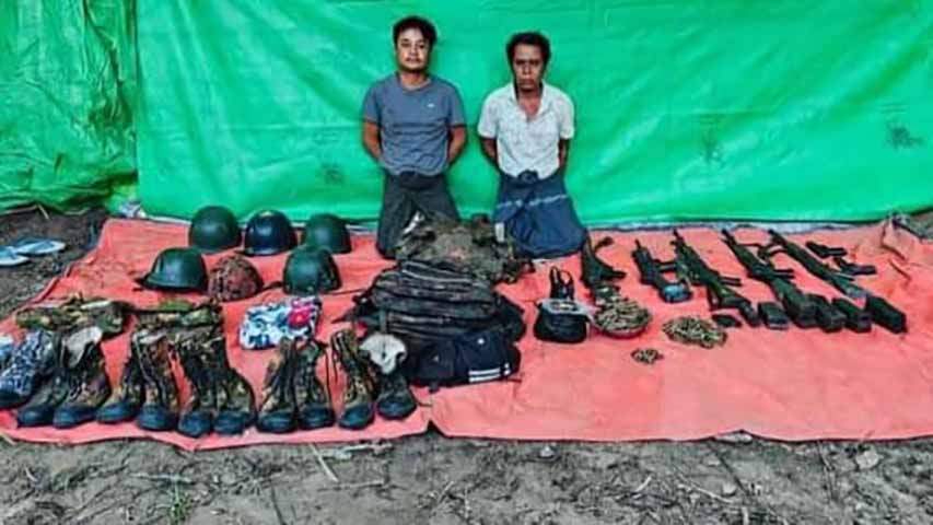 အမြန်လမ်းက စစ်တပ်စခန်းတိုက်ခိုက်ခံရပြီး ၅ ဦးသေ၊ ဗိုလ်ကြီးအပါအဝင် ၂ ဦးဖမ်းခံရ