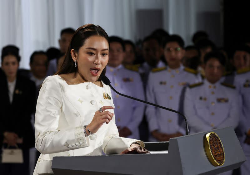 ထိုင်းညွန့်ပေါင်းအစိုးရသစ် ဝန်ကြီးစာရင်း ထွက်ရှိ