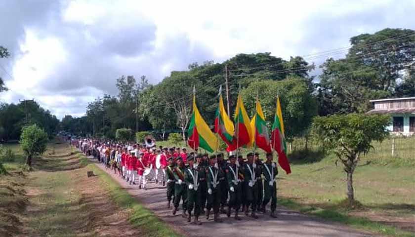 ရန်ကုန် စစ်မှုထမ်းအပတ်စဉ် ၅ တွင် ပေါ်တာဆွဲခံရသူများနှင့် ကျောင်းသားများ ပါဝင်နေ