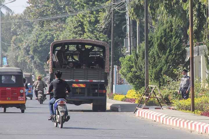 စစ်တွေတွင် တိုက်ပွဲဖြစ်ပွားပြီးနောက် စစ်ကောင်စီက ခံတပ်စခန်းများ တိုးချဲ့