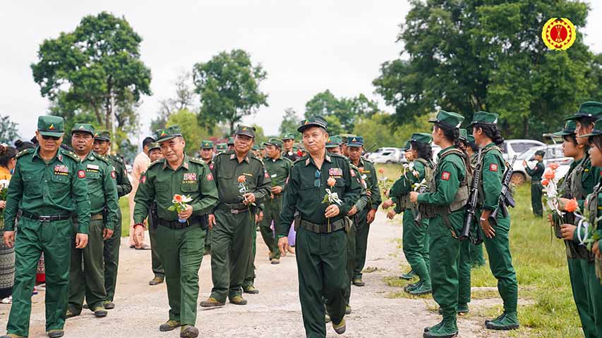 စစ်တပ်လက်အောက်ခံ စိန်ကျော့ဌာနေပြည်သူ့စစ်အဖွဲ့ SSPP/SSA နှင့် လာ‌ရောက်ပူးပေါင်း 