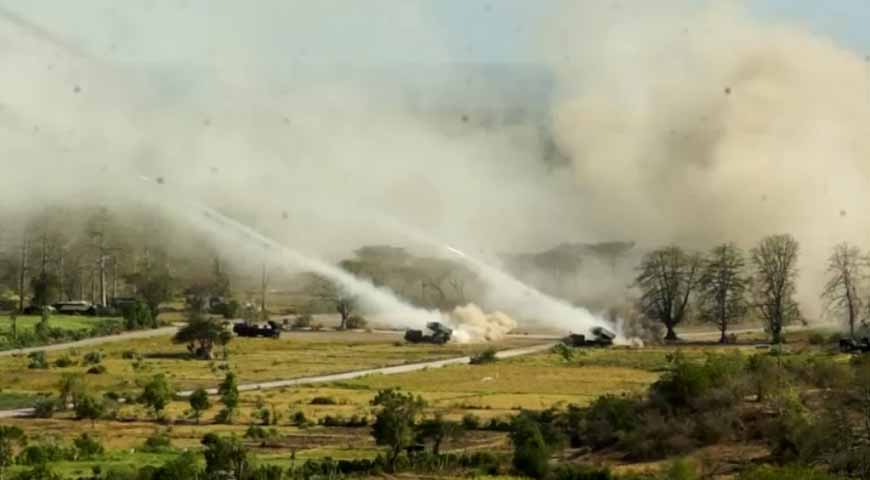 အင်ဒိုနီးရှား၊ အမေရိကန်အပါအဝင် ၉ နိုင်ငံ ပူးပေါင်း စစ်ရေးလေ့ကျင့်