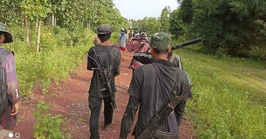 ကြို့ပင်ကောက်တွင် စစ်တပ်စခန်းကို PDF ဝင်တိုက်ပြီး ၇ ဦး သေဆုံး