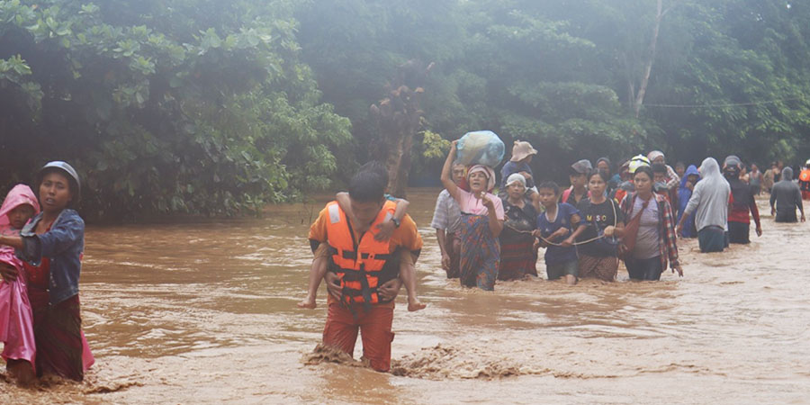 စစ်ကောင်စီက ရေဘေးကူညီပေးရေးထက် ဆုံးရှုံးနယ်မြေ ပြန်ရရေးသာ အာရုံစိုက်နေ