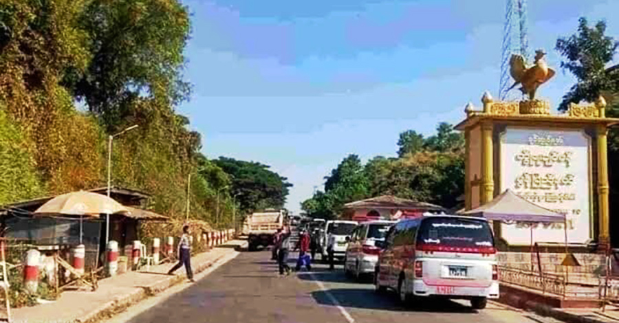 ရန်ကုန်-ပဲခူး-မော်လမြိုင်-ရေး အဝေးပြေးလမ်း ဂိတ်များတွင် မှတ်ပုံတင် တင်းကျပ်စစ်ဆေးနေ