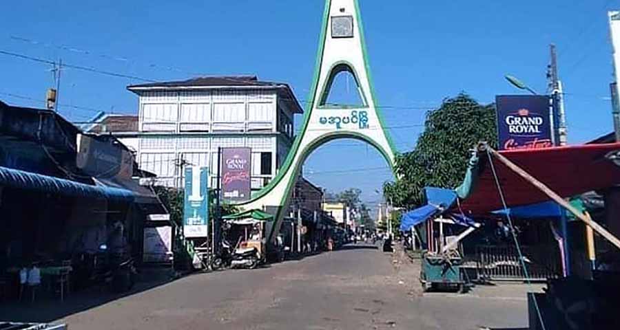 မအူပင်မြို့နယ်၌ အမျိုးသမီး ၂ ဦး အပါအဝင် လူငယ် ၉ ဦးကို စစ်တပ်က ပစ်ခတ်ဖမ်းဆီး