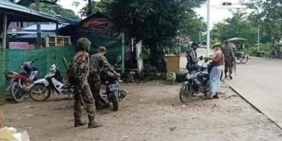 တောင်ဒဂုံ ၁၀၇ ရပ်ကွက် အုပ်ချုပ်ရေးမှူးနှင့် ရာအိမ်မှူး ပစ်ခတ်ခံရပြီး သေဆုံး