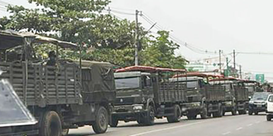 အောင်ဇေယျစစ်ကြောင်းကို တပ်သားသစ်များဖြင့် အင်အားဖြည့်ပြီး ထိုးစစ်ပြန်ဆင်