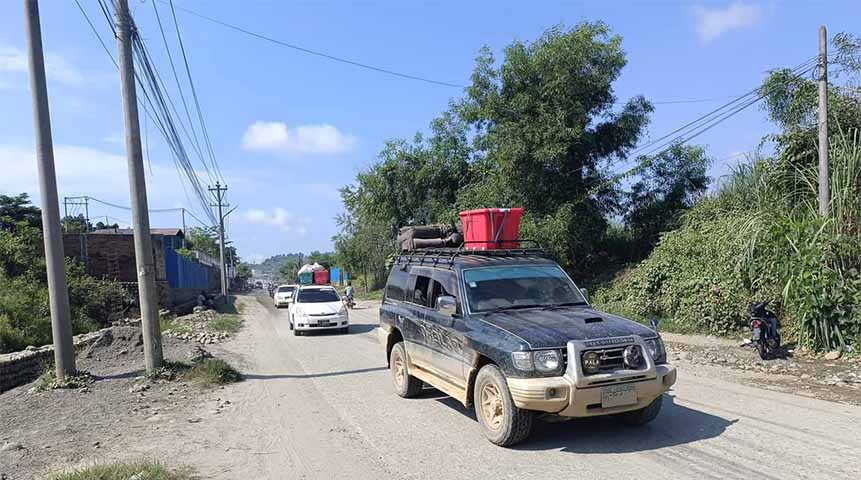 တိုက်ပွဲပြင်းထန်မည်ကို စိုးရိမ်ပြီး ဖားကန့်ဒေသခံများ တိမ်းရှောင်