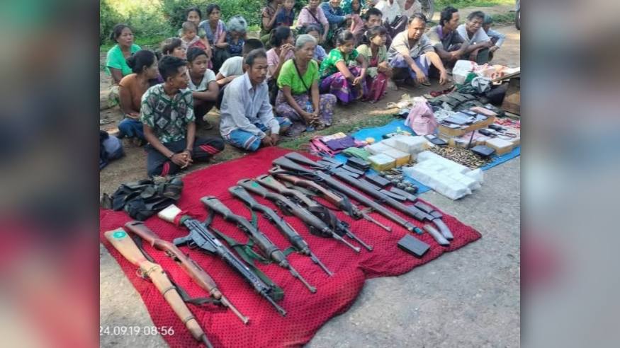 ချောင်းဦးနှင့် မြိုင်တွင် ပျူစခန်းနှင့် စစ်သားများတိုက်ခိုက်ခံရပြီး အများအပြားသေ၊ ၈ ဦးဖမ်းမိ