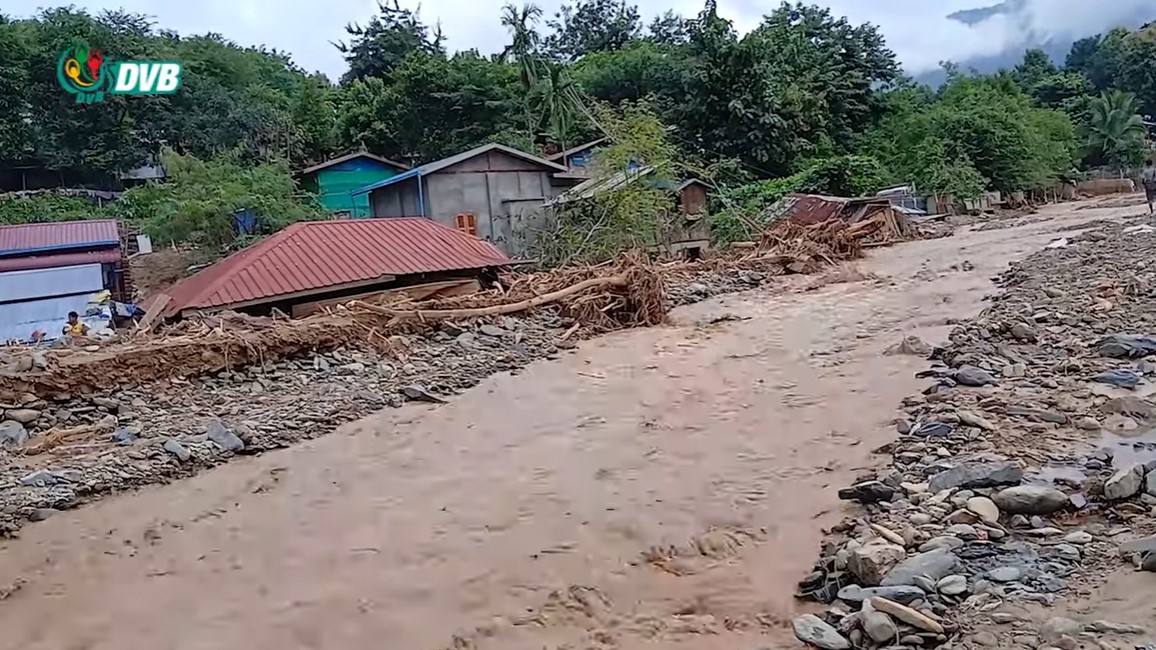 ရေဘေးသင့် မိုးထိမိုးမိဒေသ ပြန်လည်ထူထောင်ရေး အကူအညီလိုအပ်