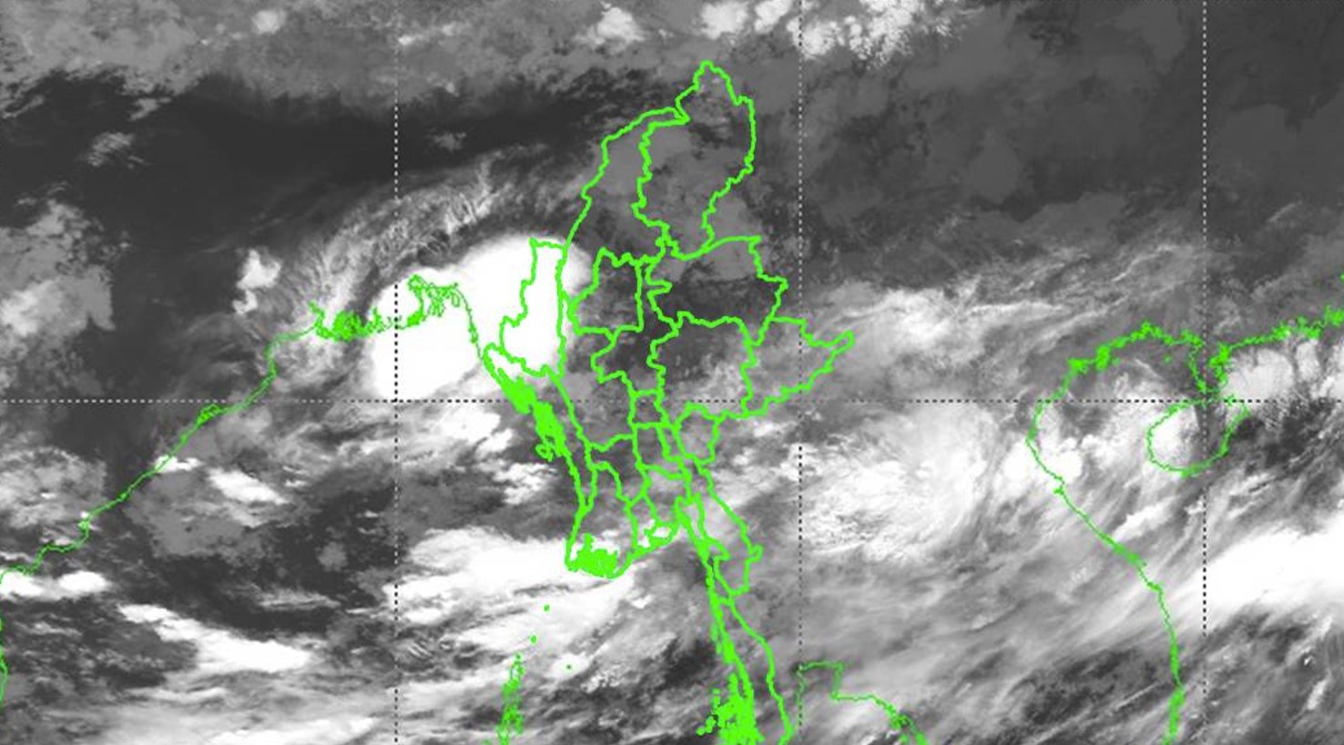 ဘင်္ဂလားပင်လယ်အော်တွင် ၂၄ နာရီအတွင်း လေဖိအားနည်းရပ်ဝန်းဖြစ်နိုင်