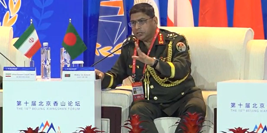 ဘင်္ဂလားဒေ့ရှ်ကြားဖြတ်အစိုးရ၏ ပြုပြင်ပြောင်းလဲရေးအတွက် ပံ့ပိုးမည်ဟု စစ်ဦးစီးချုပ် ကတိပြု