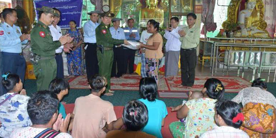 နေပြည်တော်တွင် သန်းခေါင်စာရင်းကောက်ရန် ရေဘေးသင့်ပြည်သူများကို နေရပ်ပြန်ခိုင်း