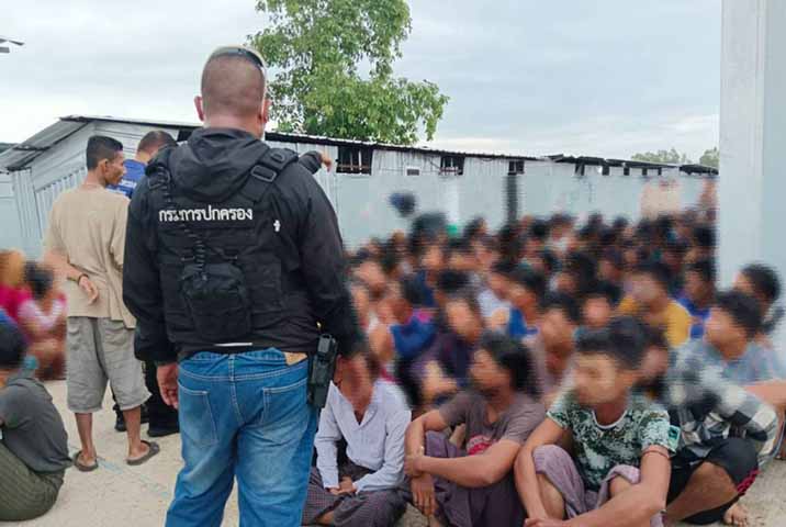 အယုဒ္ဓယ ဆောက်လုပ်ရေးလုပ်ငန်းခွင်မှ မြန်မာလုပ်သား ၂၆၀ ကျော် ဖမ်းဆီးခံရ 