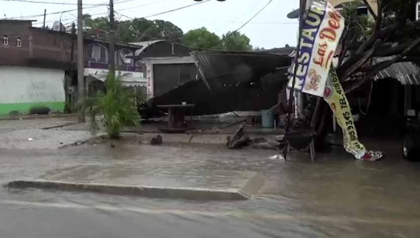 မက္ကဆီကိုတွင် ဟာရီကိန်းမုန်တိုင်း တိုက်ခတ်ပြီး အနည်းဆုံး ၃ ဦးသေဆုံး