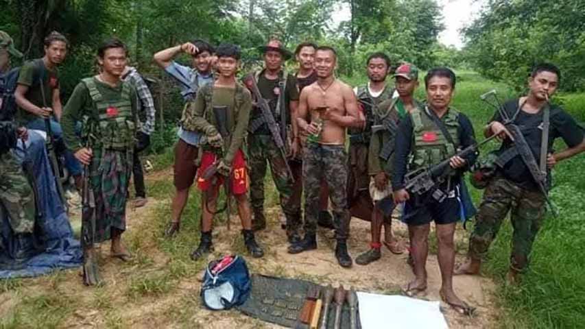 မြိုင်မြို့နယ်က ပျူစောထီးစခန်းကို တိုက်ခိုက်၊ ပျူစောထီး ၃ ဦးသေပြီး လက်နက်ခဲယမ်းများရရှိ