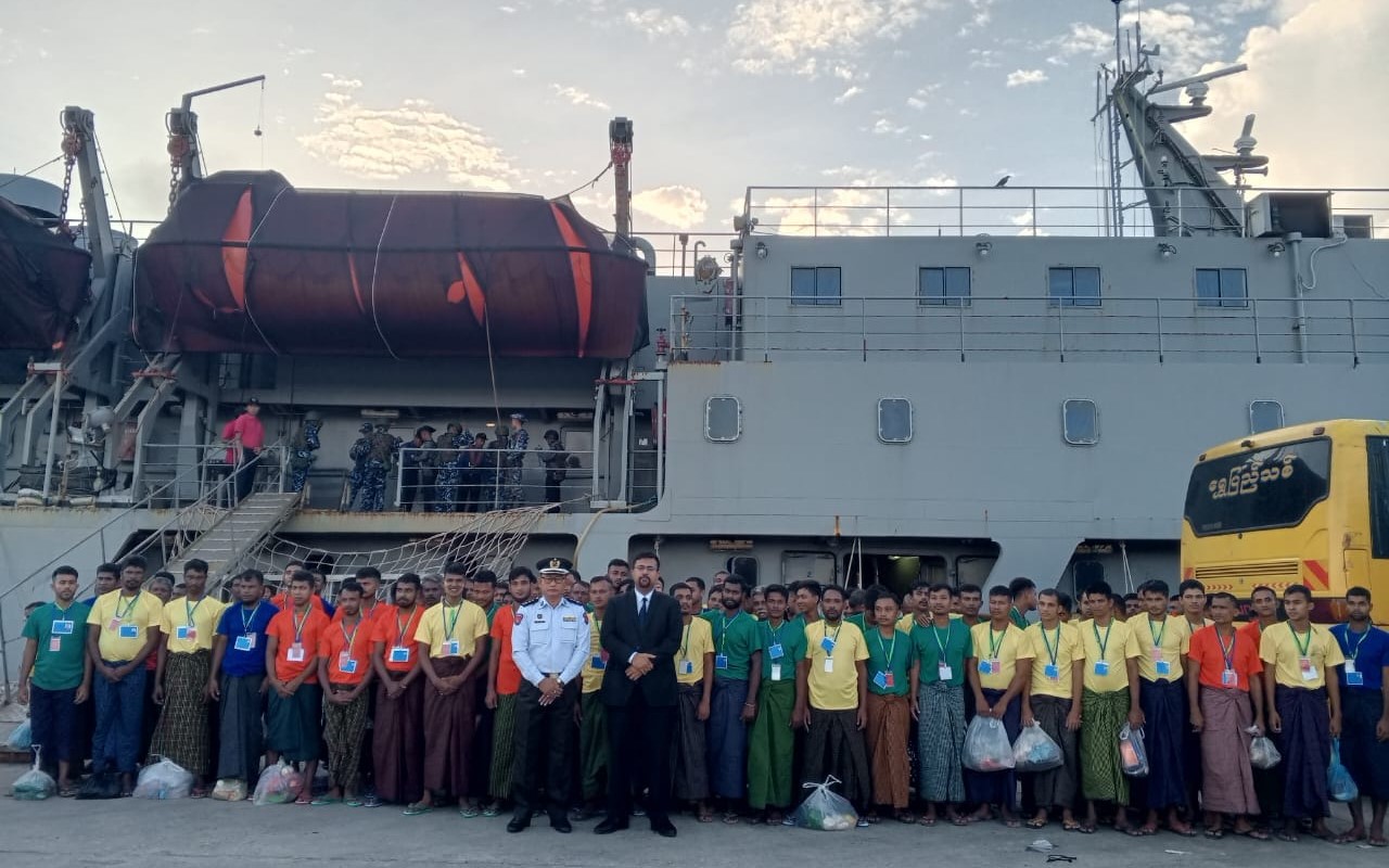 ထွက်ပြေး စစ်ကောင်စီတပ်ဖွဲ့ဝင်များနှင့် ဘင်္ဂလားဒေ့ရှ်အကျဉ်းသားများ လဲလှယ်