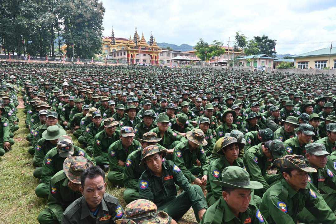PNA ပအိုဝ်းပြည်သူ့စစ် တပ်ဖွဲ့ဝင် ၁၅၀၀၀ ဖြင့် အင်အားပြ (ဓာတ်ပုံ)