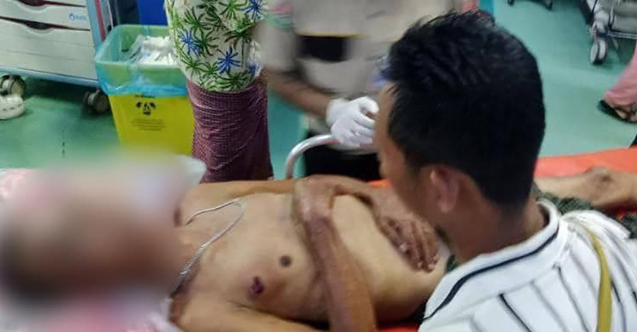 ကြည့်မြင်တိုင် ရပ်ကွက်ရုံးအချို့တွင် ဗုံးကွဲ၊ ရပ်ကွက်လူကြီး အပါအဝင် ၁၁ ဦး ဒဏ်ရာရ 