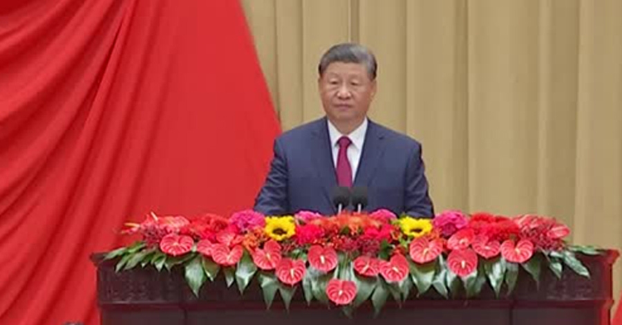 ထိုင်ဝမ်ဟာ တရုတ်၏ မြင့်မြတ်သည့် ပိုင်နက်ဖြစ်ဟု တရုတ်သမ္မတ ပြော