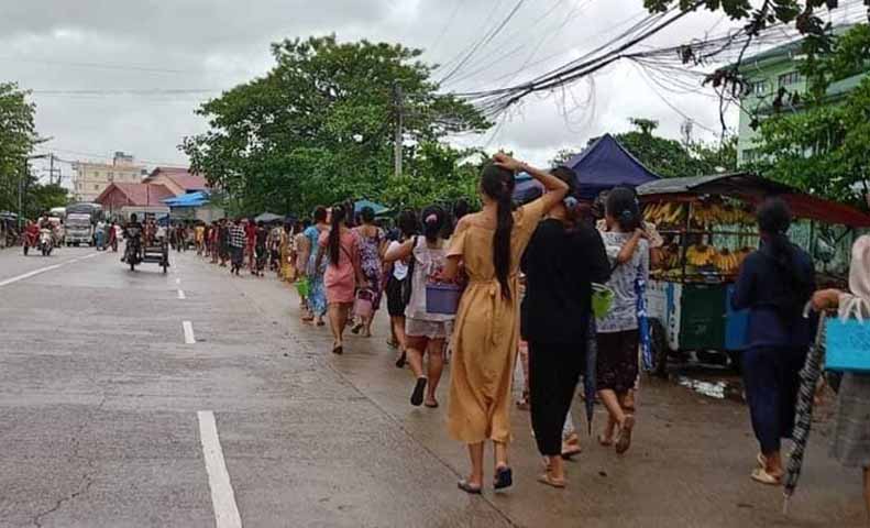 လုပ်ငန်းခွင်အငြင်းပွားမှု အလုပ်သမားရုံးက ဖြေရှင်းမပေးဘဲ တရားစွဲခိုင်းသဖြင့်  အလုပ်သမားများ အခက်ကြုံ   