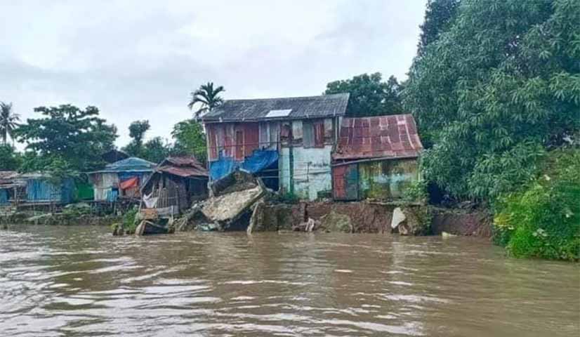မြစ်ရေတိုက်စားမှုကြောင့် ၉ လအတွင်း ဧရာဝတီတိုင်းက အိမ်အလုံး ၃၀၀ ထက် မနည်း ရွှေ့ပြောင်းခဲ့ရ