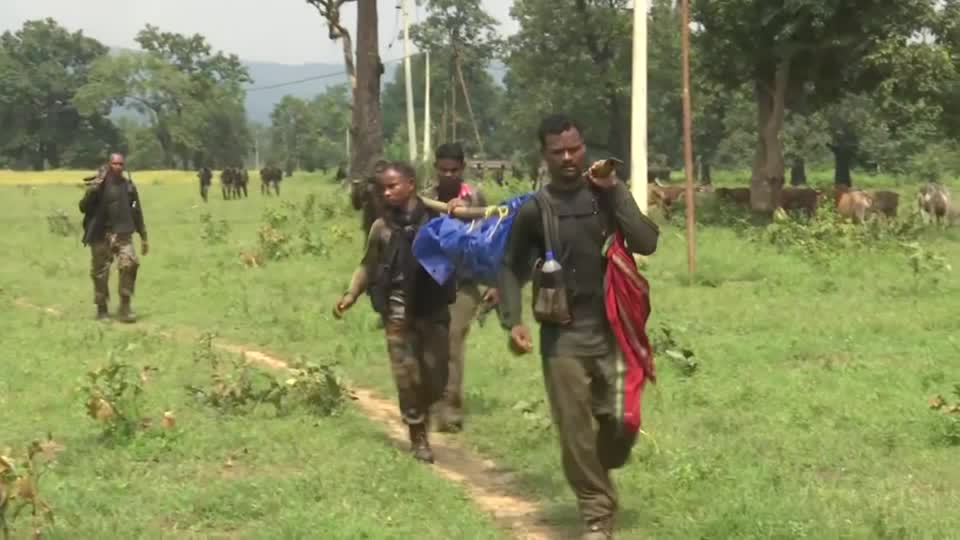 မော်ဝါဒီ သူပုန် ၃၁ ဦး၏ ရုပ်အလောင်းများကို အိန္ဒိယလုံခြုံရေးတပ်ဖွဲ့ ယူဆောင်