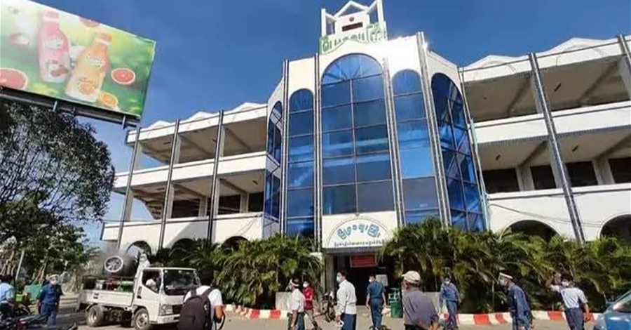 စစ်ကိုင်းမြို့မဈေးတွင် ဗုံး ၃ လုံးပေါက်ကွဲ