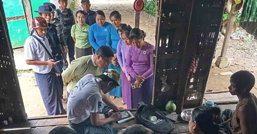 ဧရာဝတီတိုင်းတွင် သန်းခေါင်စာရင်း မေးခွန်းလာမဖြေက အရေးယူမည်ဟု ခြိမ်းခြောက်
