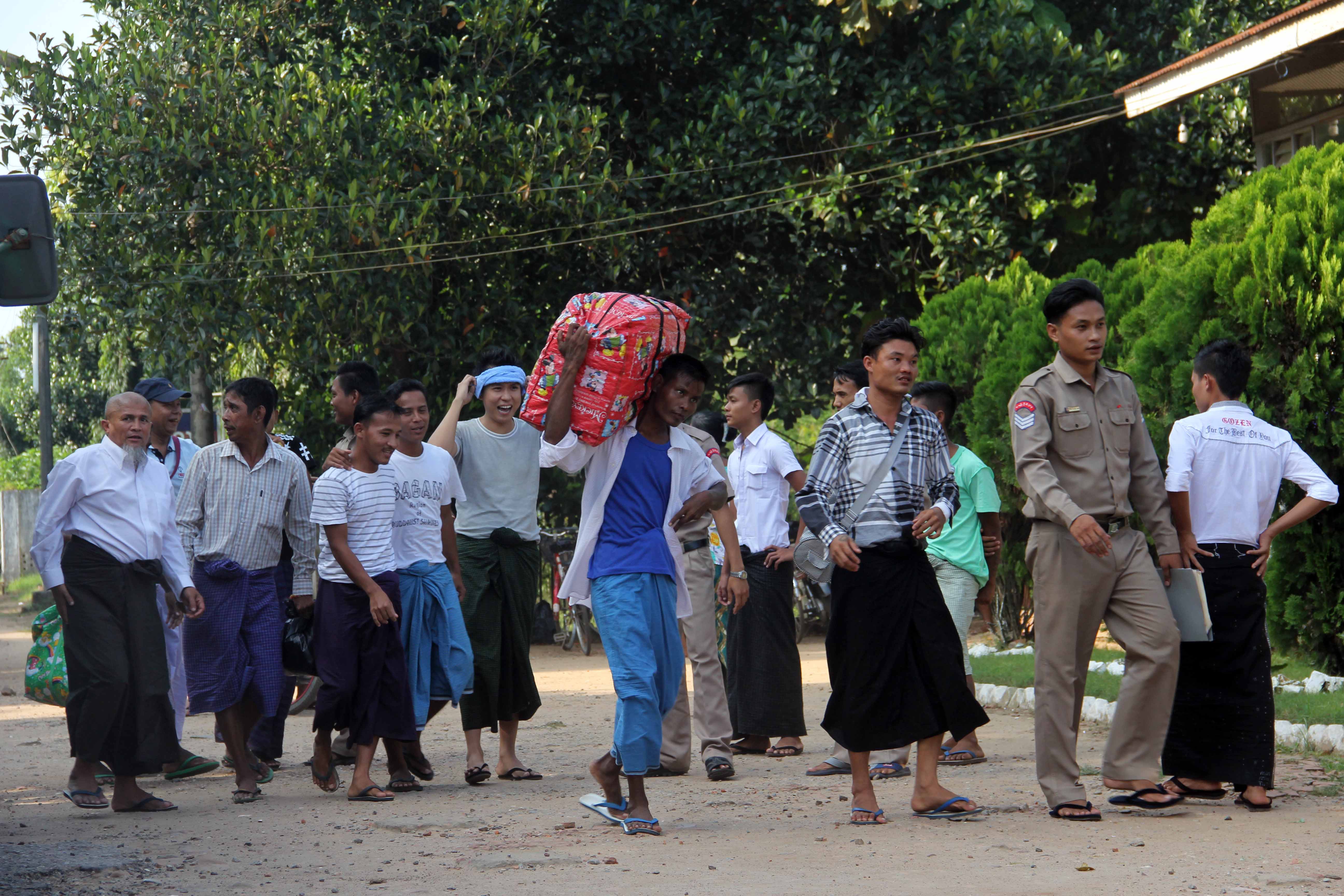 ျပန္လြတ္လာသူမ်ားထဲတြင္ ႏုိင္ငံေရးအက်ဥ္းသား ၁ ဦးသာ ပါ၀င္