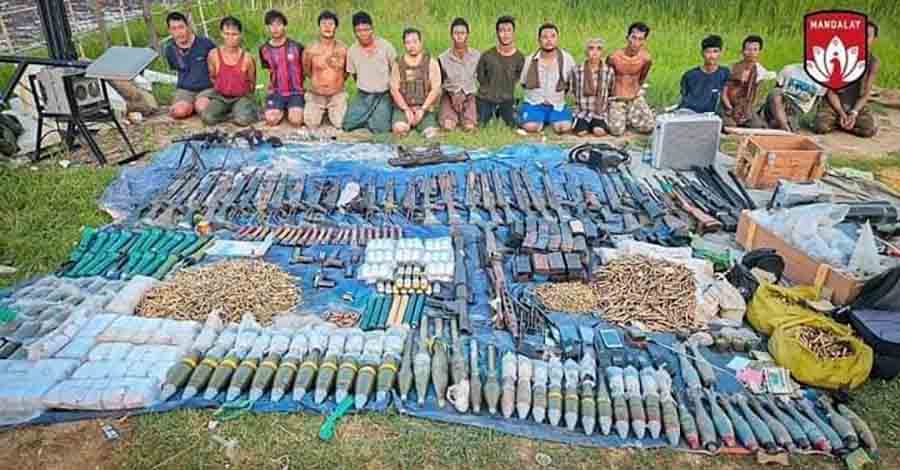 ၂၁ လအတွင်း စစ်ကောင်စီတပ်ဖွဲ့ဝင် စစ်သုံ့ပန်း ၉၀၀၀ ခန့် ဖမ်းဆီးရမိ