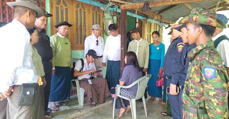 ဧရာဝတီတိုင်းတွင် စစ်တပ်အပါအဝင် အင်အား ၂,၀၀၀ ကျော်ဖြင့် သန်းခေါင်စာရင်းကောက်