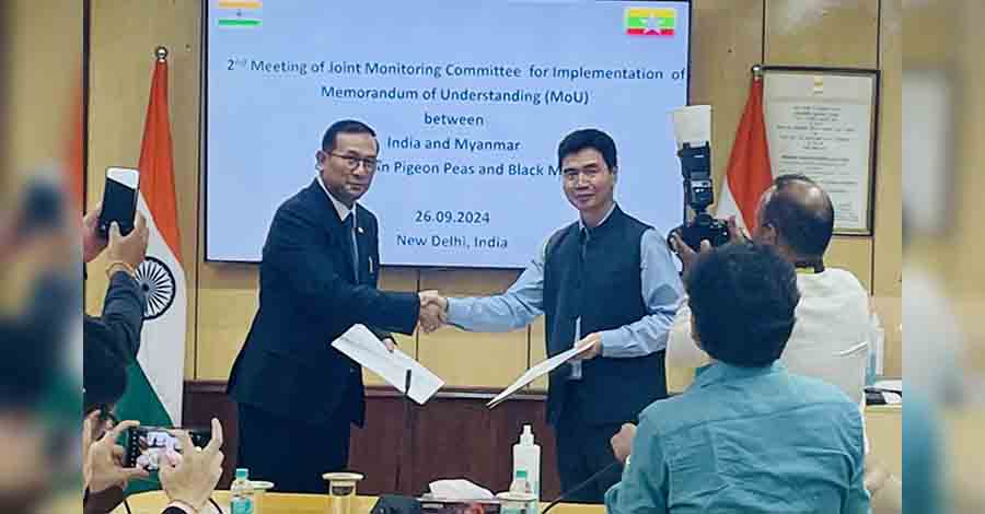 မြန်မာ့မတ်ပဲနှင့် ပဲစင်းငုံကို အိန္ဒိယ ၂ ဆတိုးဝယ်မည်