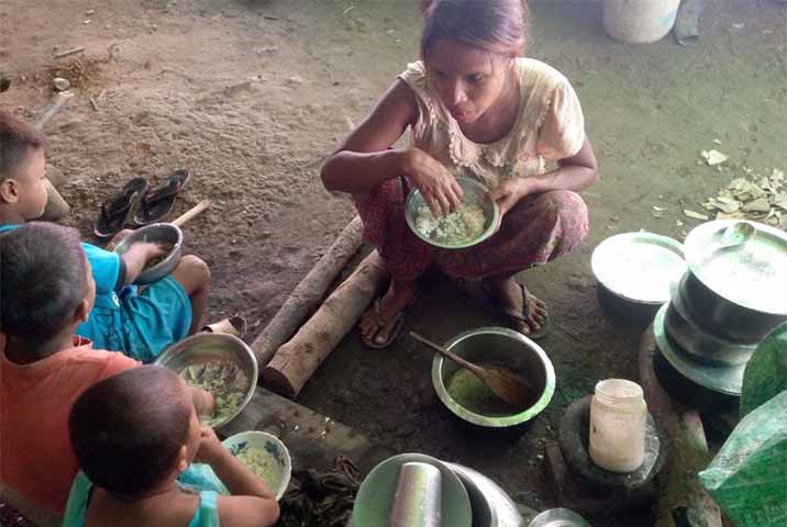 ရခိုင်စစ်ဘေးရှောင်အများစု အငတ်ဘေးကြုံနေရ