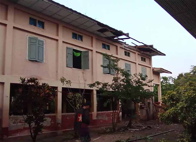 ကန့်ဘလူမြို့နယ်ရှိ ကျေးရွာများကို စစ်တပ် ဗုံးကြဲ၊ ဒေသခံများ နေရပ်စွန့်ခွာ