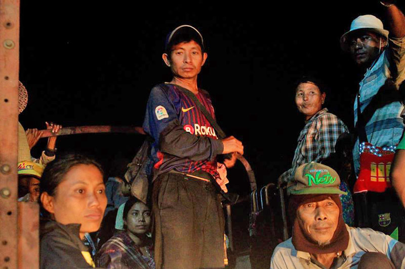 မိုင်းခေါင် KBC စစ်ရှောင်စခန်းက ပြည်သူများ နေရပ်ပြန်ရန် ခက်ခဲ