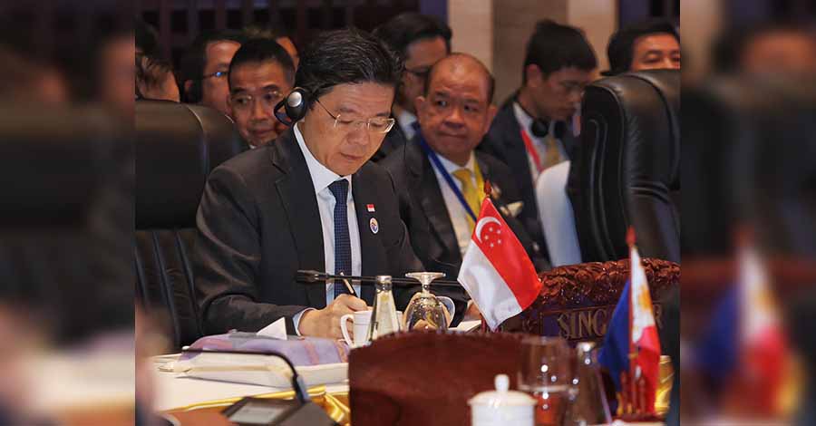 မြန်မာနိုင်ငံ၌ အကြမ်းဖက်မှုရပ်တန့်ရေး ကူညီရန် အာဆီယံမိတ်ဖက်နိုင်ငံများကို စင်ကာပူ တိုက်တွန်း