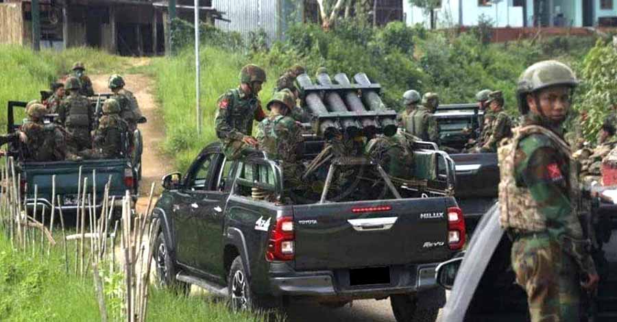 TNLA သိမ်းပိုက်ထားသည့် သီပေါကို စစ်တပ် ဗုံးကြဲ