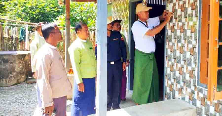 ဧရာဝတီတိုင်းတွင် သန်းခေါင်စာရင်းမကောက်ဘဲ ကောက်ယူပြီးစီးကြောင်းစာများ လိုက်ကပ်နေ