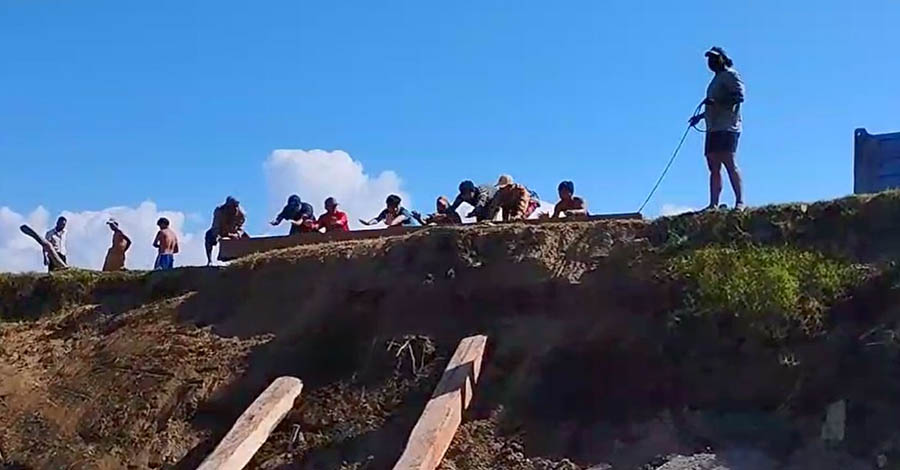 စစ်ကိုင်းတိုင်း၌ မီးရှို့ဖျက်ဆီးခံ နေအိမ် ၂၀ ကို ပေးသောလက် ပရဟိတအဖွဲ့က ပြန်ဆောက်ပေး