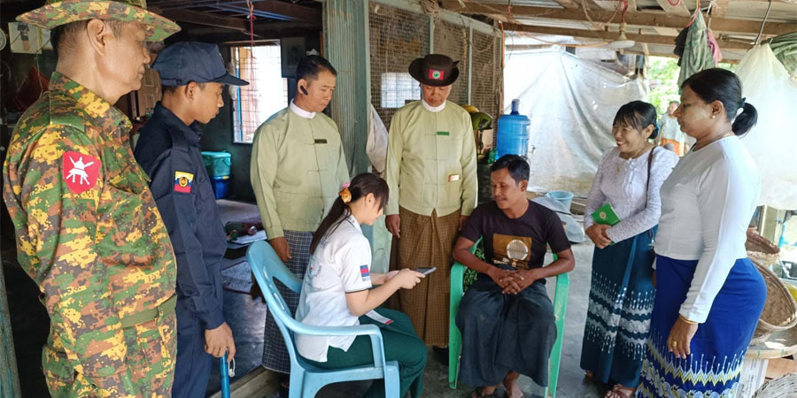 ဟိုင်းကြီးကျွန်း၌ သန်းခေါင်စာရင်းကောက်အဖွဲ့ ကျွေးမွေးစရိတ် တအိမ် ကျပ် ၃၀,၀၀၀ ကောက်ခံ