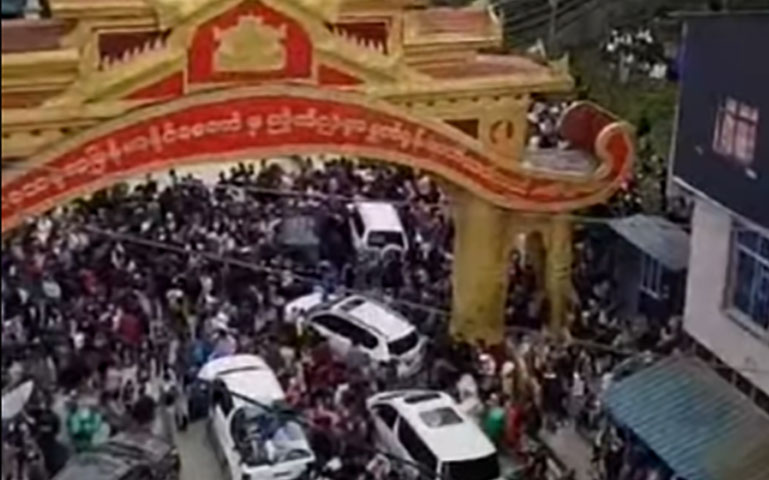 ပန်ဝါမြို့ကို KIA နှင့် KPDF ပူးပေါင်းတပ်ဖွဲ့က သိမ်းပိုက်