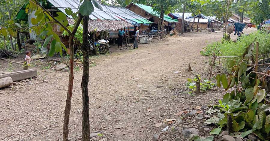 မြိုင်နန်းစံ ၂ စစ်ဘေးရှောင်စခန်းက ပြည်သူများ စားဝတ်နေရေးကျပ်တည်း