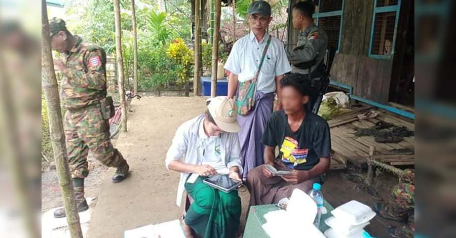 ဧရာဝတီတိုင်းတွင် သန်းခေါင်စာရင်း ပြန်ကောက်နေပြီး စစ်မှုထမ်းကိစ္စကိုပါ မေးမြန်း