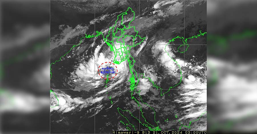 ဘင်္ဂလားပင်လယ်အော်တွင် ဆိုင်ကလုန်းမုန်တိုင်းဖြစ်နိုင်၊ လေပြင်းတိုက် ရေကြီး မြေပြို သတိပေး