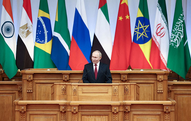 ရုရှားတွင် BRICS ထိပ်သီးဆွေးနွေးပွဲ ကျင်းပ
