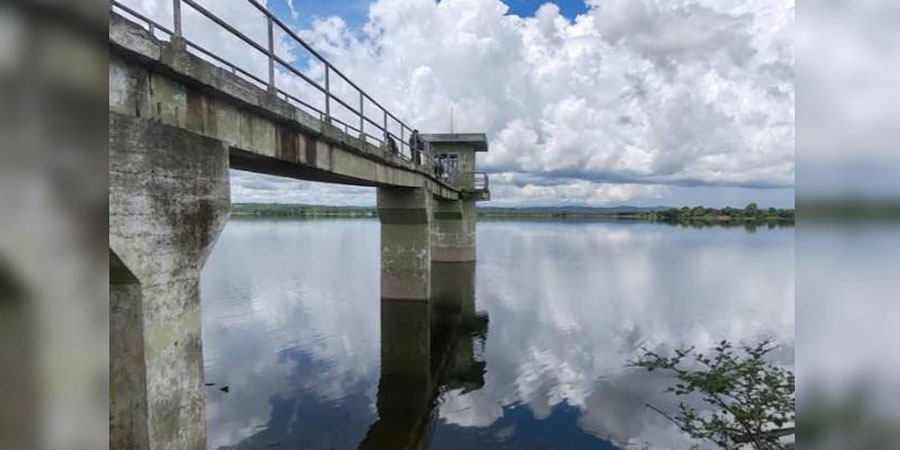 တောင်ယမားဆည် ရေပြည့်နေသော်လည်း စိုးရိမ်စရာမရှိသေးဟု ပုလဲ ပအဖ ​​ထုတ်ပြန်